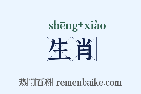 生肖是什么意思的图片